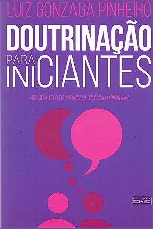 Capa de DOUTRINAÇÃO PARA INICIANTES
